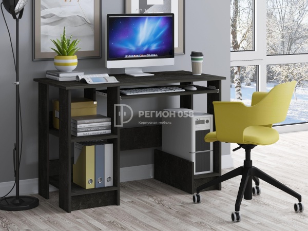  Стол Компьютерный Боско СК-15 (Ш-1150 х Г-550 х В-760 мм)/Бетон Темный