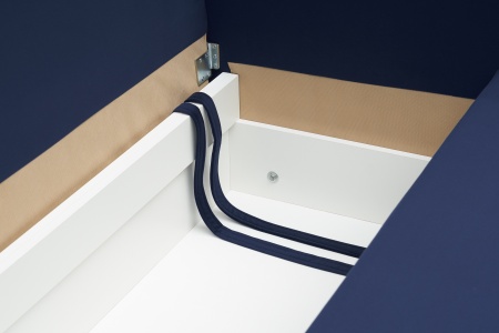 Диван еврокнижка Колибри темно-синий