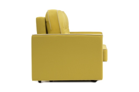 Диван еврокнижка Берген горчичный