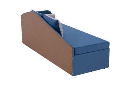 Диван еврософа Верди правый синий