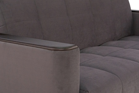 Диван аккордеон Мартин темно-серый