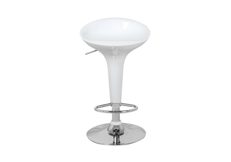 Стул барный Бомба белый