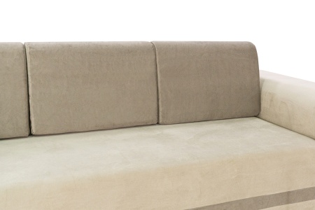 Диван еврокнижка Марракеш бежевый / коричневый