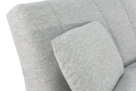 Диван книжка Ручеек рогожка светло-серая