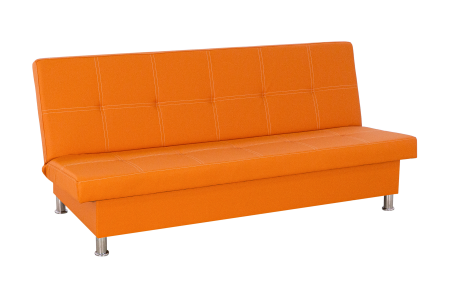 Диван клик-кляк Бомонд оранжевый