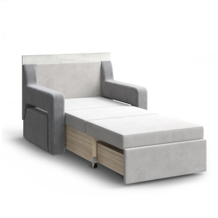 Диван 3в1 Смарт 1, коричневый ромб