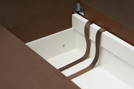 Диван шагающая еврокнижка Вита коричневый