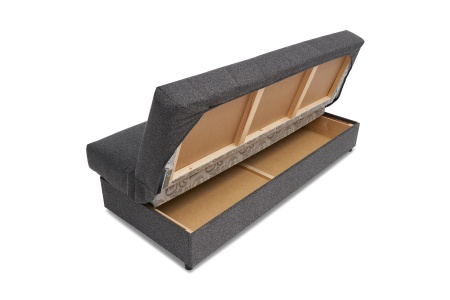 Диван книжка Ручеек жаккард темно-серый