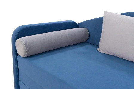 Диван еврософа Верди левый синий