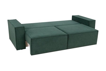 Диван еврокнижка Лофт зеленый