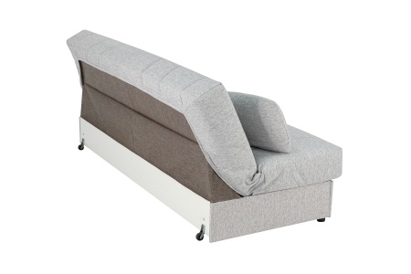 Диван книжка Ручеек рогожка светло-серая