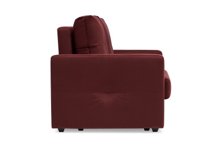 Диван шагающая еврокнижка Вита бордовый