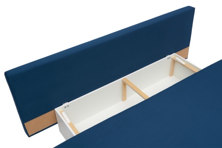 Диван еврокнижка Нео темно-синий