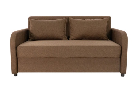 Диван еврокнижка Алекс 2 коричневый