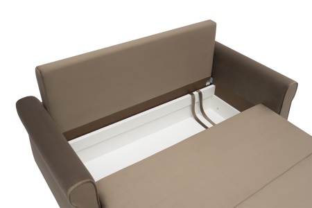 Диван еврокнижка Лира коричневый