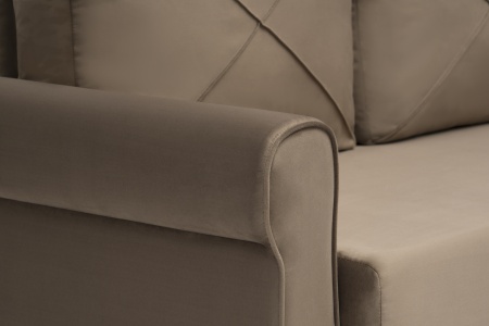 Диван еврокнижка Лира коричневый