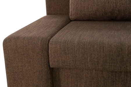 Диван еврокнижка Монако коричневый