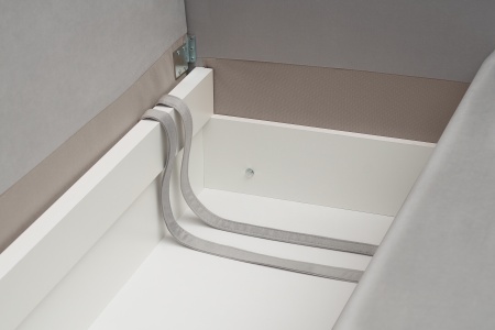 Диван еврокнижка Колибри серый