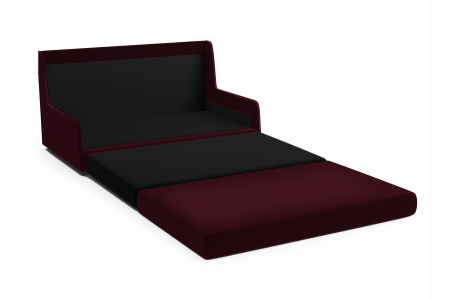 Диван откидной Немо бордовый