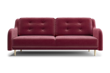 Диван книжка Глосс бордовый