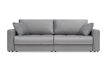 Диван тик-так Монарх серый