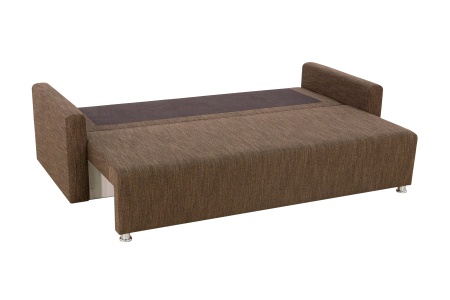 Диван еврокнижка Олимп коричневый