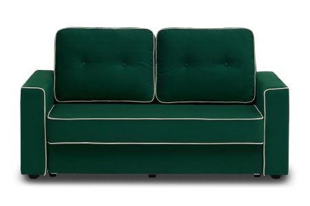 Диван еврокнижка Берген изумрудный