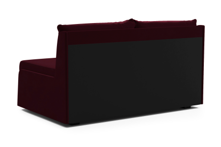 Диван откидной Немо бордовый