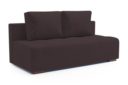 Диван еврокнижка Тюр коричневый