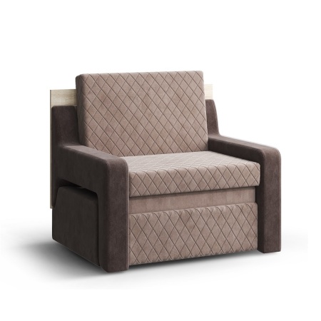 Диван 3в1 Смарт 1, коричневый ромб