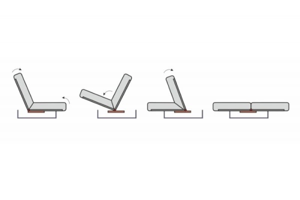 Диван прямой Успех ППУ (Ш-1950 х В-1150 х Г-900 мм)
