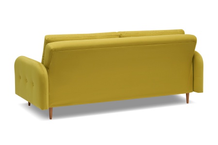 Диван книжка Париж горчичный