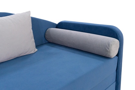 Диван еврософа Верди правый синий