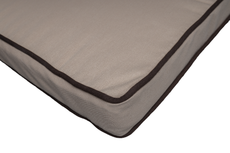 Садовый диван прямой трехместный, венге