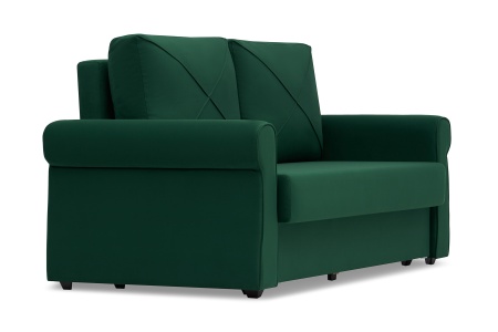 Диван еврокнижка Лира изумрудный