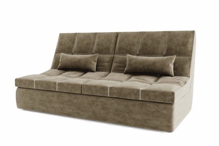 Диван прямой Коста-Рика-3 с ножками-кубышками (Ш-1850 х Г-960 х В-1020 мм)/Разные Цвета